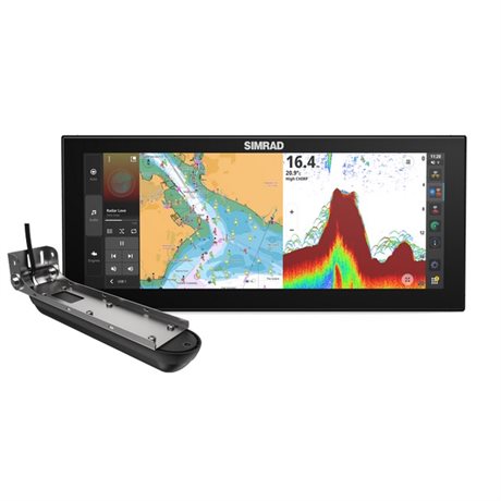 Simrad NSX 3015UW & Active Imaging 3-i-1 Ekolodsgivare