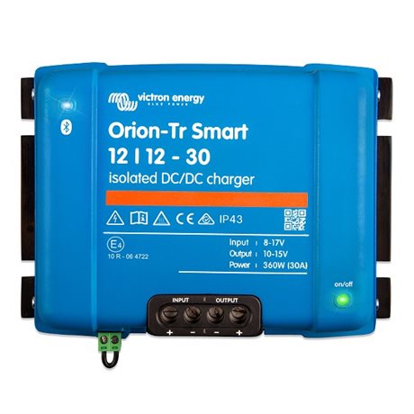 Victron Orion-Tr Smart 12V-12V 30A Isolerad DC-DC Laddare