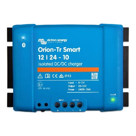 Victron Orion-Tr Smart 12V-24V 10A Isolerad DC-DC Laddare